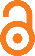 a graphic of a lock that is open, the universal logo for open access