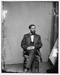 Image of John Mercer Langston seated.
