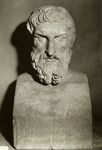 Bust of Epicurus.