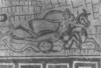 Figure A18.a Ostia, Domus dei Dioscuri, marine mosaic, detail.