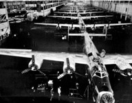 Willow Run assembly line