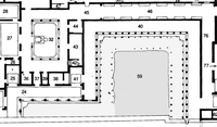 Planting cavities shown on a detail of the plan (see fig. ). South garden 59.