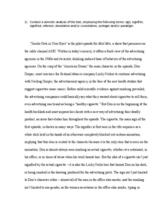 View PDF (82.4 KB), titled "Writing Sample 3 from Lauren"