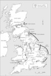 Adapted from John Hatcher, Before 1700: Towards the Age of Coal, vol. 1 of The History of the British Coal Industry (Oxford: Clarendon Press, 1993), map 1.1, pp. 4-5.