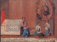 Source: Anonymous, 1774. Collection of María and Gonzalo Méndez. Zapata, Mexico D.F.