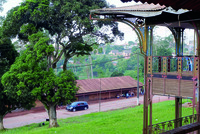 Contemporary photograph of Mbanza Ngungu courthouse balcony