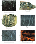 Five raw materials from the Drin riverbed, Kir riverbed, and Baran bedrock.