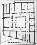 Figure A11 Ostia, III, ix, 22, Insula delle Muse, plan.