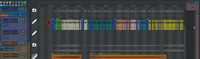 An image of a Reaper mixing session, focusing on a dialogue track.
