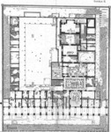 Figure 31.a Ostia, II, iv, 2, Terme di Nettuno, plan with mosaics.