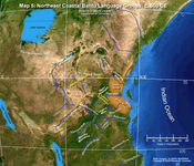 Northeast Coastal Bantu Language Groups, c. 600 CE