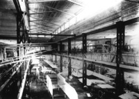 The Dux airplane factory in Moscow, circa 1915.