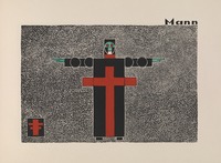 Body-mask design and symbol for Mann.