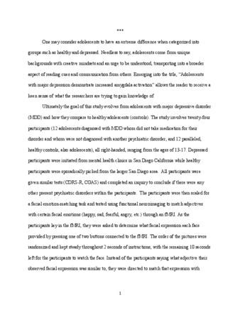 View PDF (99.3 KB), titled "Writing Sample 1 from Larissa"