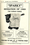 1923 advertisement for toy horse named “Sparky.”