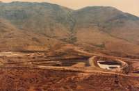 Photo of open ponds at the Stringfellow Acid Pits