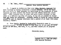 This form letter was designed to reduce sexually transmitted diseases among American troops.