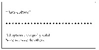 Fig. 9.2. Figure shows a horizontal row of dots: in this model all options are equal, and no one is above the others.