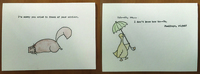 Figure 2.1. Cards, sold on Etsy, intended for academics