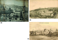 Algiers in the mid-­1800s in sepia photographs.
