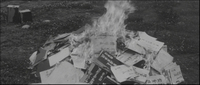 Burning of binded documents
