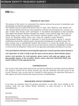 English language version of the Bosniak Identity Research Survey Questionnaire booklet generated specifically for this study with a focus on topics relating to the participants’ perceptions about their group and Bosniak identity. The 14-page booklet begins with the heading and an explanation of the purpose of the study, confidentiality protocols, and the researcher’s contact information. Each of the following pages of the questionnaire relates to different aspects of Bosnian Muslim groupness. The booklet ends with questions about the participant’s demographic information. The survey was designed to collect the maximum amount of information about the group, however, the discussion and data description provided in the book is limited only to the questions used for this inquiry.