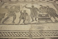 Figure 54.a Ostia, I, xix, 3, Aula dei Mensores, view of emblema.