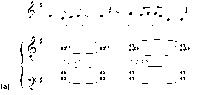 Annotated musical notation showing a melody with lyrics “In Buddy’s eyes, I’m young, I’m beautiful” over chords containing scale-­degrees 1-­2-­3-­5 and 1-­2-­4-­5.