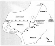 5.1 Sketch plan of the fortifications at Dyrrachium