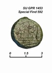 Coin Δ 592, reverse.