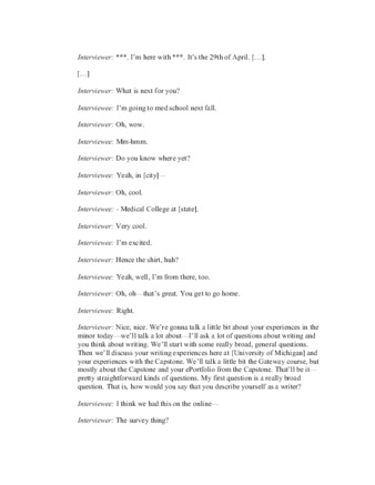 View PDF (94.1 KB), titled "Zach Exit Interview"