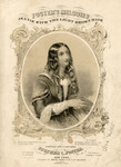 Two early prints of “Jeanie with the Light Brown Hair,” published by Firth, Pond and Co. The lithographic cover on the left is one of the earliest prints of the piece. Besides the cover, the print on the right is identical to the original; all of the inside pages were printed from the same engraved plates. For an unknown reason Firth, Pond and Co. had to have the cover redone. The lithographic artist copied the original as closely as possible.