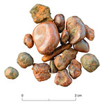 Photo of iron ore nodules.