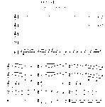 A musical score notating the trumpet, alto, vibraphone, bass, and drum parts from the head-­in of Eric Dolphy’s “Out to Lunch.”