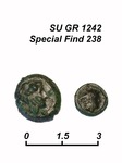 Coin Δ 238, obverse and reverse.