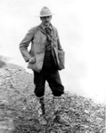 Edwin Tappan Adney in the Yukon, 1897.