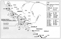 4.2 Maritime cities in Dalmatia and northern županias