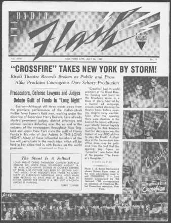 “Crossfire Takes New York by Storm!” Radio Flash