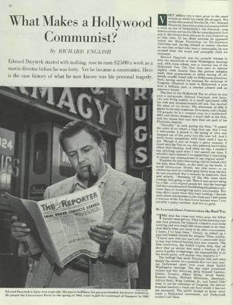 English, “What Makes a Hollywood Communist?” Saturday Evening Post