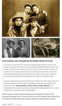 A three-photo collage of brown and Black men touching each other in non-sexual ways, with written commentary beneath it.