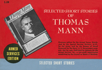 Armed Services edition of the Selected Short Stories of Thomas Mann (1944).