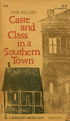 Cover image for Caste and class in a southern town
