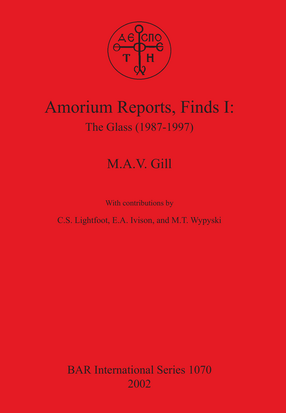 Cover image for Amorium Reports, Finds I: The Glass (1987-1997)