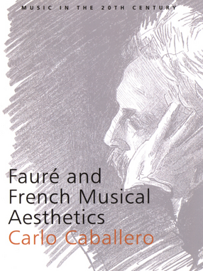 Cover image for Fauré and French musical aesthetics