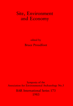 Cover image for Site, Environment and Economy
