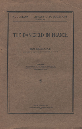 Cover image for The Danegeld in France
