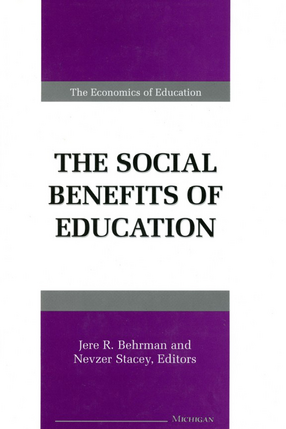 Cover image for The Social Benefits of Education