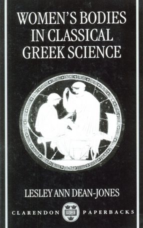Cover image for Women&#39;s bodies in classical Greek science