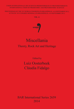 Cover image for Miscellania: Theory, Rock Art and Heritage