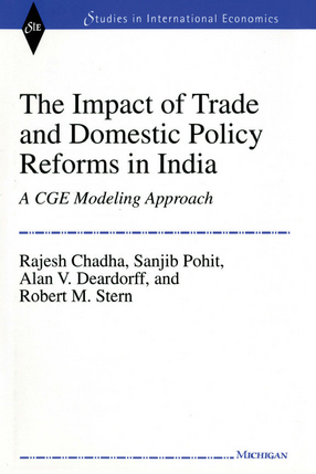 Cover image for The Impact of Trade and Domestic Policy Reforms in India: A CGE Modeling Approach